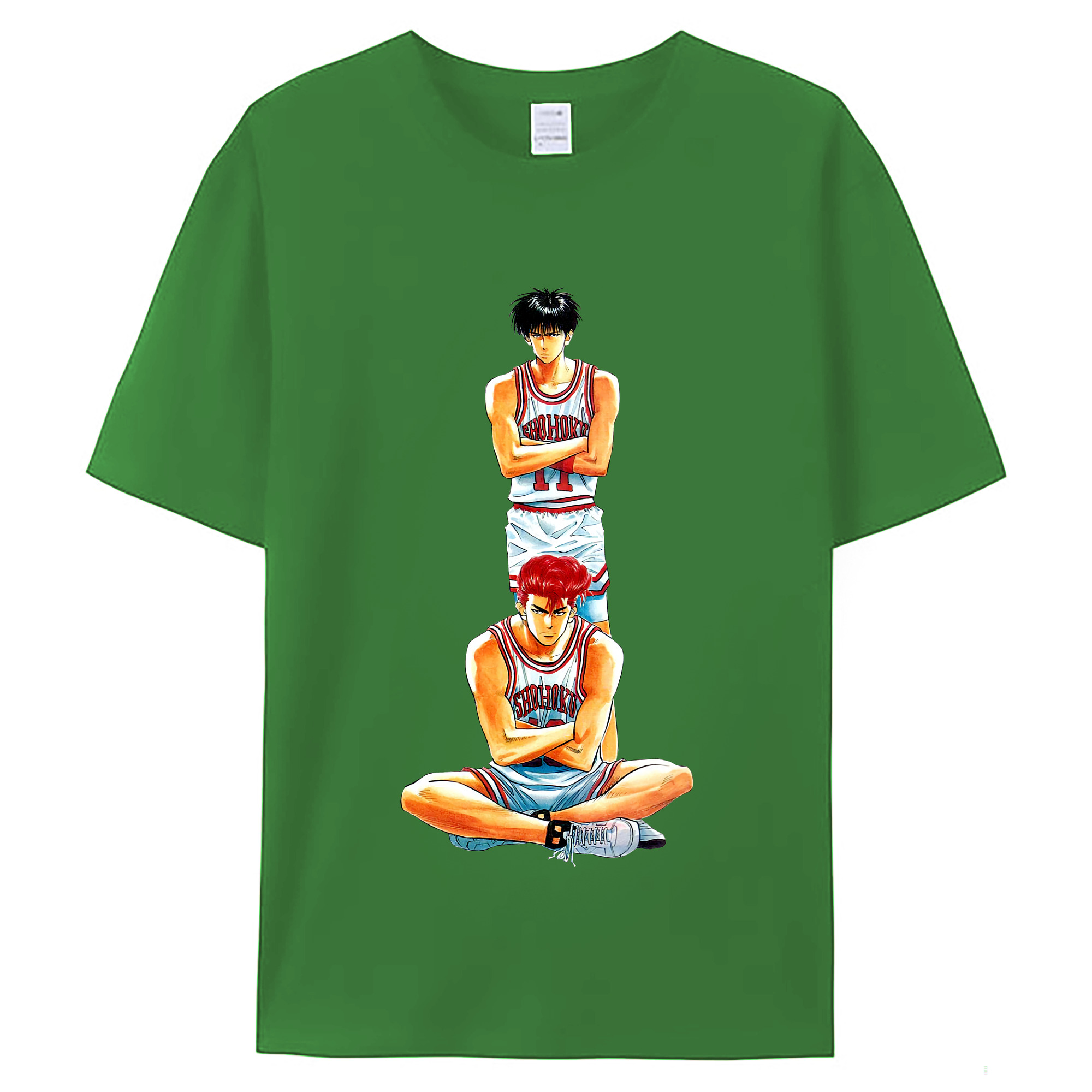 （画像用） SLAM DUNK／スラムダンク レディースカジュアルプリントTシャツ（綿100％）